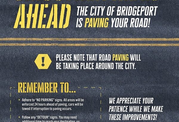 Bridgeport Mayor Ganim and City of Bridgeport Provide Update on Estimated $18 Million City Milling and Paving Improvement Projects