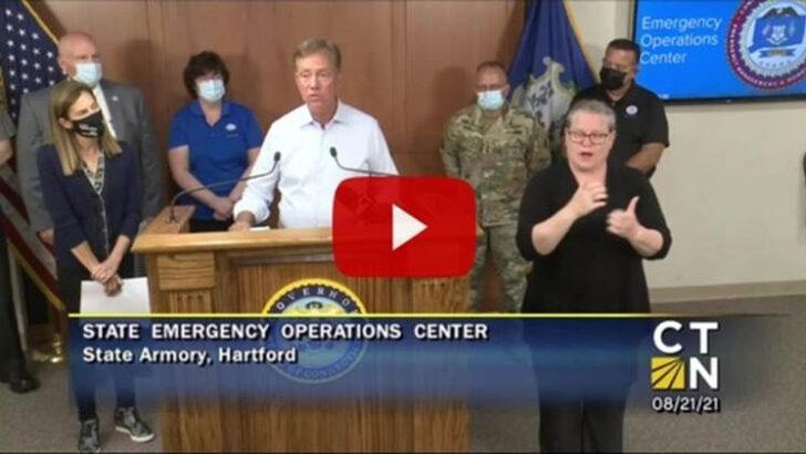 Connecticut Governor Lamont provides update on the preparations in advance of Hurricane Henri
