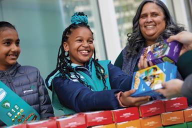 Girl Scouts of Connecticut Creatively Connects Customers with Cookies